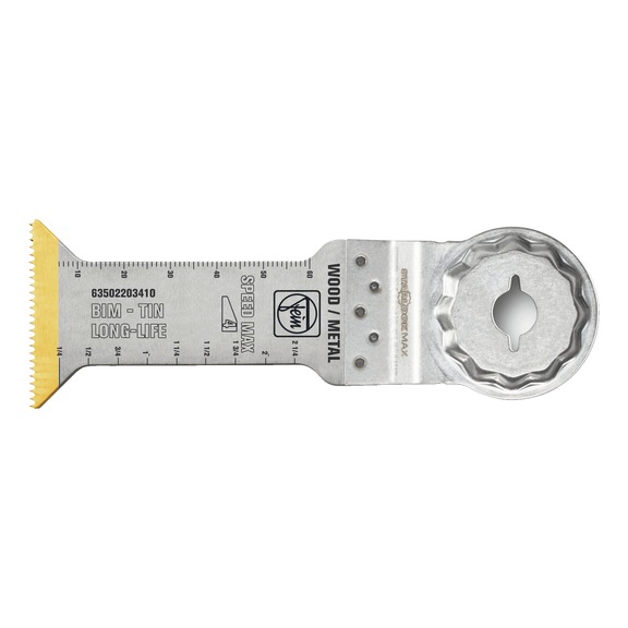 FEIN E-Cut bi-metal saw blade 78 x 42 mm 1 piece StarlockMax 63502203410 - HSS saw blade