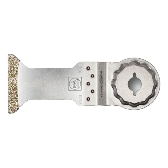 FEIN E-Cut Diamant-S&auml;geblatt L&auml;nge 60 mm Breite 44 mm Aufnahme SLM 63502204210 - S&auml;gelblatt (Sonstiges)