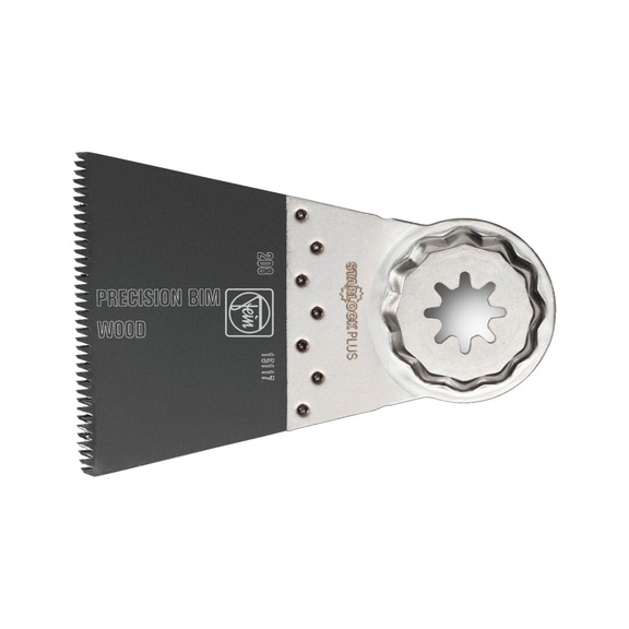FEIN E-Cut Precision BIM-S&auml;geblatt L&auml;nge 50 mm Breite 65mm VE 50 St Aufnahme SLP - E-Cut Precision BIM-S&auml;geblatt