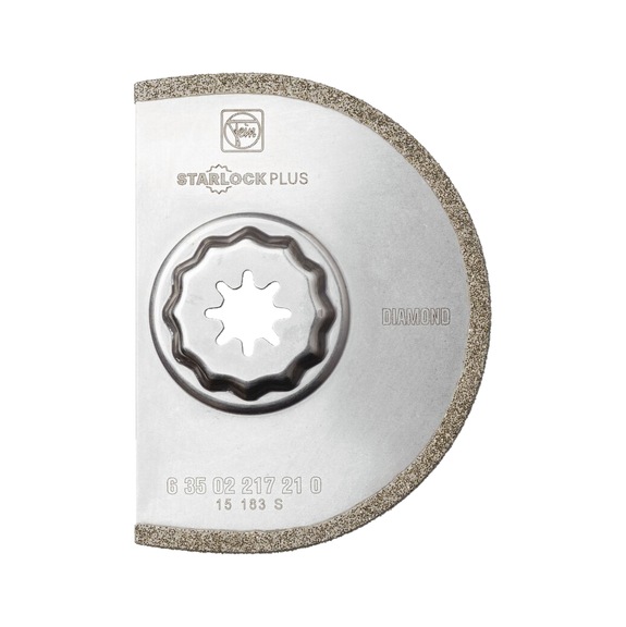 FEIN Diamant-S&auml;geblatt Durchmesser 90 mm Aufnahme SLP VE 5 St 63502217230 - Diamant-S&auml;geblatt f&uuml;r Oszillierer