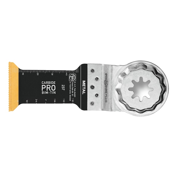 FEIN E-Cut Carbide Pro L&auml;nge 60 mm Breite 32mm VE 10 St Aufnahme SLP 63502237240 - Tauchs&auml;geblatt