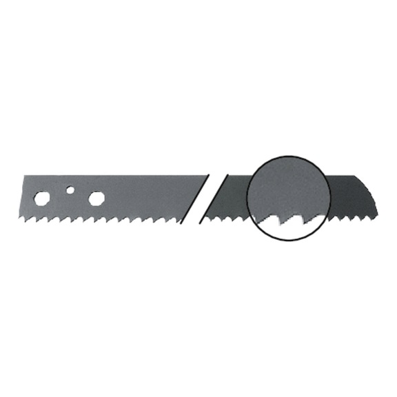FEIN S&auml;geblatt L&auml;nge 530 mm Zahnabstand 6,3 mm Dicke 1,5 mm 63503040003 - Maschinens&auml;geblatt