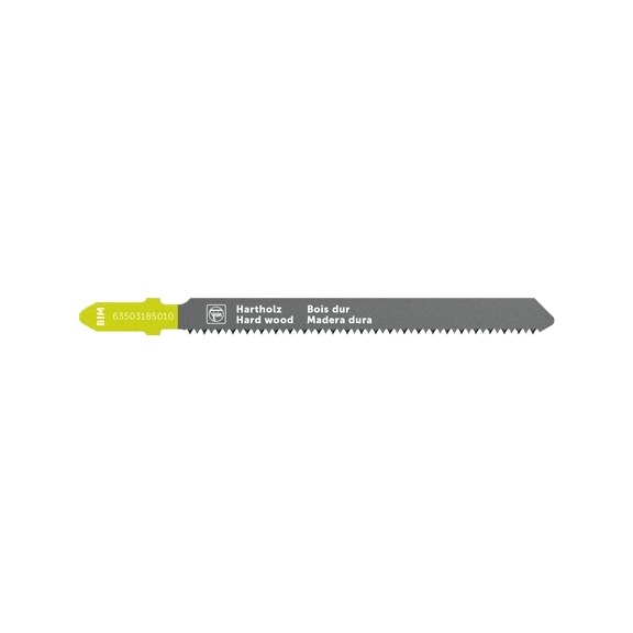FEIN jigsaw blade BIM 75 T1.5 HW SC (WxL) 8x100 mm TPI 17 5 pieces 63503185010 - Jigsaw blades for hardwood