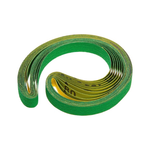 FEIN Keramik-Schleifb&auml;nder Ma&szlig;e 20 x 815 mm VE 10 St Korn 80 63714130010 - Schleifband f&uuml;r Bandschleifer
