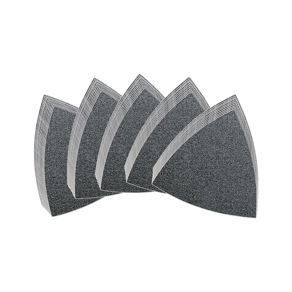 FEIN Schleifblatt-Set Kantenl&auml;nge 80 mm 50 teilig 63717082033 - Schleifblatt