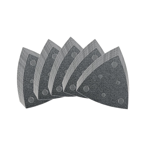 FEIN Schleifblatt-Set Kantenl&auml;nge 80 mm 50 teilig 63717109035 - Schleifblatt