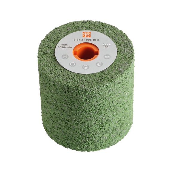 FEIN Elastische Schleifwalze Korn 60 Ausf&uuml;hrung mittel 63721006012 - Schleifwerkzeug aus Schleifmittel auf Unterlage