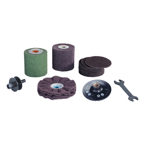 FEIN Edelstahl-Set Standard Fl&auml;che 63721006040 - Elektrowerkzeug (Zubeh&ouml;r, Sonstiges)