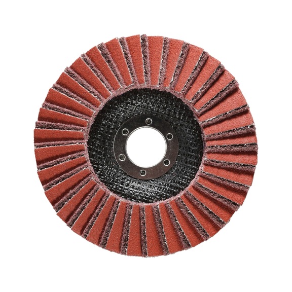 FEIN F&auml;cherschleifscheibe Ausf&uuml;hrung grob Durchmesser 125 mm VE 5 St 63730020010 - F&auml;cherschleifer