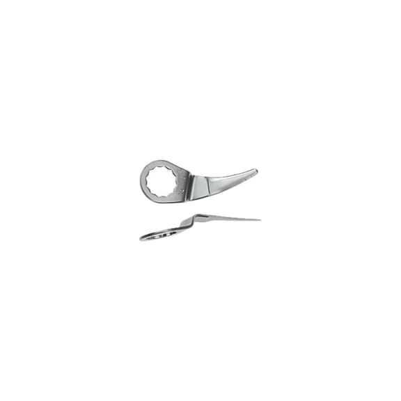 FEIN cutting blade curved shape Cutting length 45 mm Overall length 80 mm - Cutting blade
