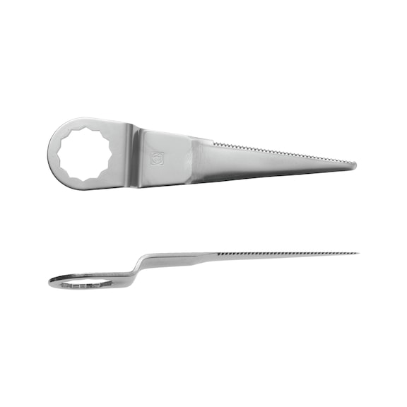 FEIN Schneidmesser gerade Form Schneidenl&auml;nge 60mm Gesamtl&auml;nge 120mm 63903081013 - Schneidmesser