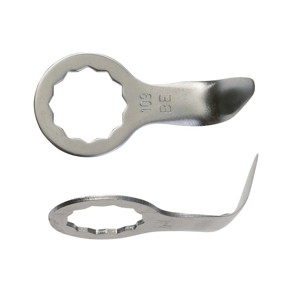 FEIN cutting blade straight shape Blade length 35 mm Overall length 75 mm 63903109018 - Insert tool