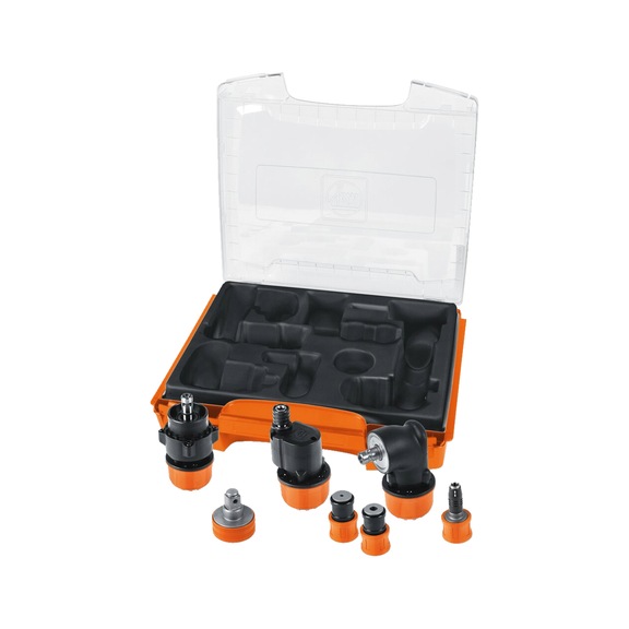 FEIN QuickIN Zubeh&ouml;r Set mit 7 QuickIN-Zubeh&ouml;ren und Koffer-Inlay 64203031010 - Elektrowerkzeug (Zubeh&ouml;r, Sonstiges)