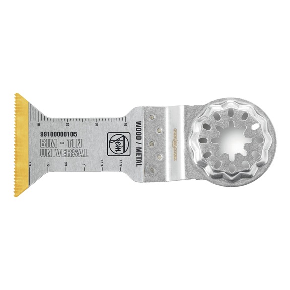 FEIN E-Cut Universal-S&auml;geblatt 55 mm x 44 mm Starlock 5 St&uuml;ck 99100000107 - E-Cut Universal-S&auml;geblatt