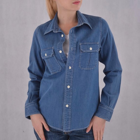 Scadir Denim Shirt NC201B - Scadir Denim Shirt NC201B
