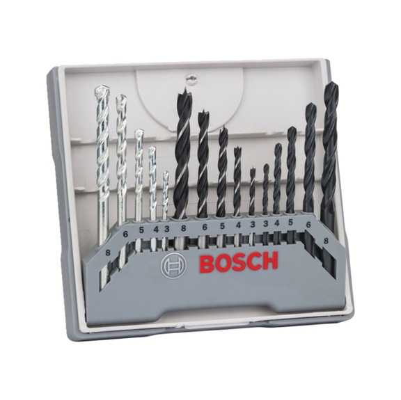 BOSCH 15tlg. Gemischtes Bohrer-Set 2607017038 - Bohrer (Teile)