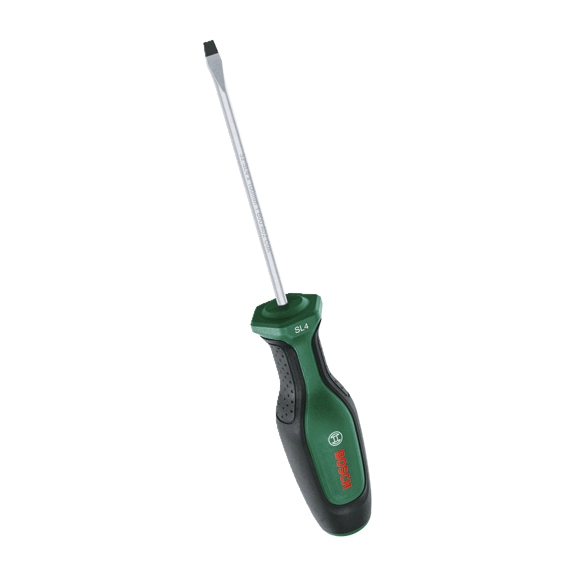 BOSCH Hand tools Screwdriver, flat-bladed SL4 x 100 mm 1600A03DS9 - Screwdriver set