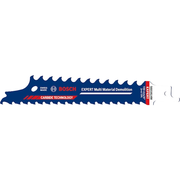 BOSCH EXPERT S681KLHM reciprocating saw blade