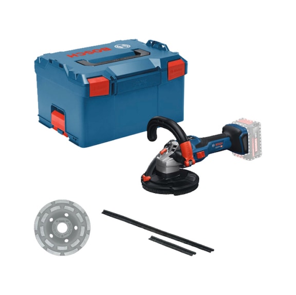 BOSCH GBR 18V-15 S concrete grinder in L-BOXX 0601776201 - Sander (rechargeable battery)