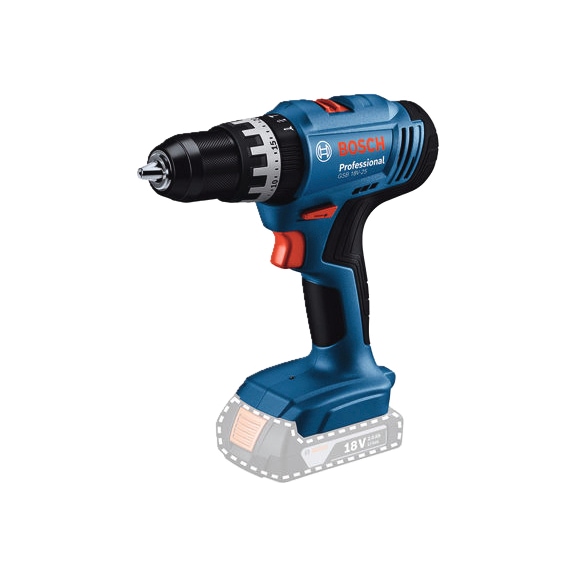 BOSCH Akku-Schlagbohrschrauber GSB 18V-25 ohne Akku 06019K9300 - Schlagbohrschrauber (Akku)
