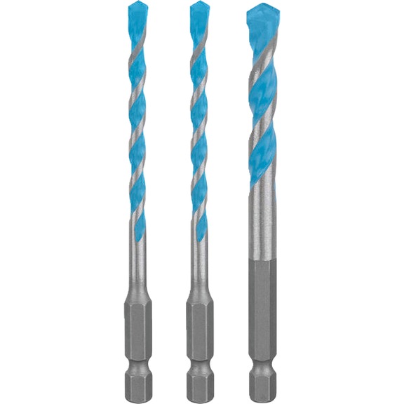 BOSCH EXPERT HEX-9 Multi Construction Bohrer-Set, D= 5 / 6 / 8 mm, 3 teilig 2608902288 - EXPERT HEX-9 Multi Construction Bohrer-Set