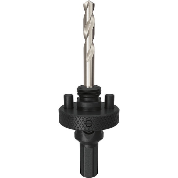 BOSCH Clamp-on holder and centre drill for hole saw, 32–210 x 44 mm 2608594619 - Accessories for hole saws