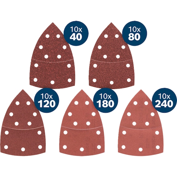 BOSCH EXPERT C430 Sandpaper Set