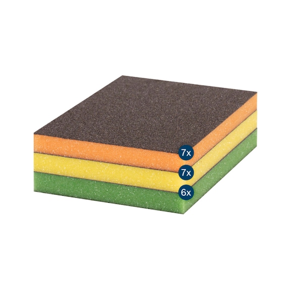 BOSCH EXPERT S473 Schleifteller, 98 x 120 x 13&nbsp;mm 20-teilig 2608902492 - Schleifmittel, Schleifk&ouml;rper (Sonstige)