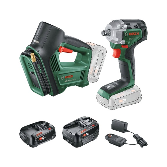 BOSCH Combo Kit 18VUniversalImpactDrive+UniversalPump 0615A5009C - Elektrowerkzeugset