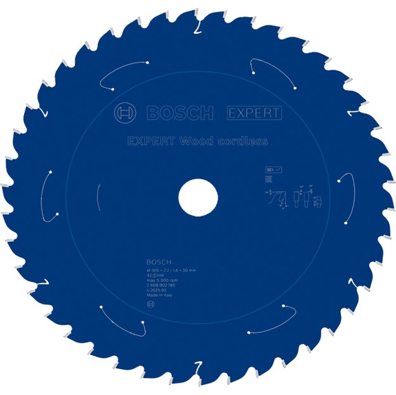 BOSCH EXPERT Wood circular saw blade, 305 x 30 mm, Z42 2608902185 - EXPERT Wood Circular Saw Blade