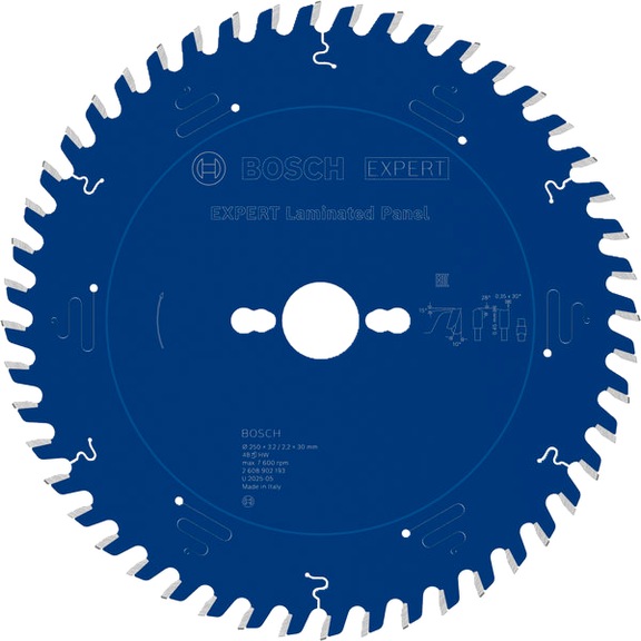 BOSCH EXPERT Laminated Panel Kreiss&auml;geblatt, 250x30 mm, Z48 2608902193 - EXPERT Laminated Panel Kreiss&auml;geblatt