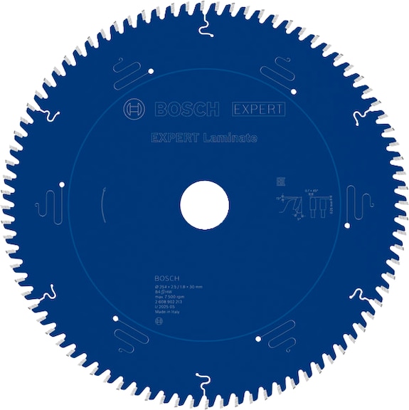 BOSCH EXPERT Laminat Kreiss&auml;geblatt, 254x30 mm, Z84 2608902213 - EXPERT Laminat Kreiss&auml;geblatt