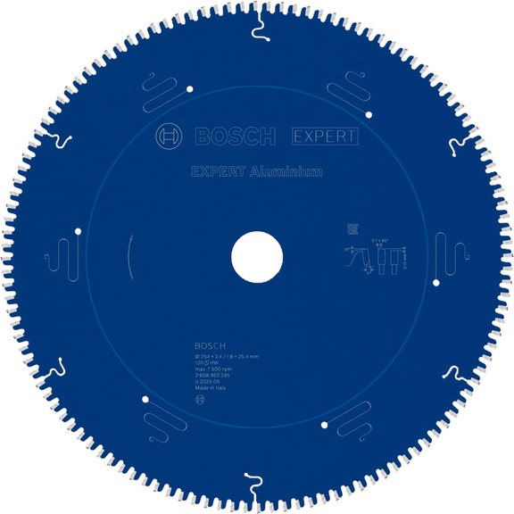 BOSCH EXPERT Aluminium Kreiss&auml;geblatt, 254x25,4 mm, Z120 2608902245 - EXPERT Aluminium Kreiss&auml;geblatt