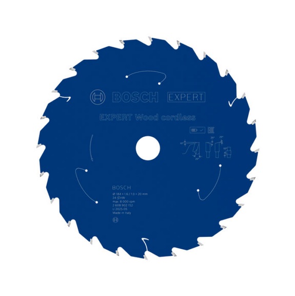 BOSCH EXPERT Wood Kreiss&auml;geblatt, 184x20 mm, Z24 2608902152 - EXPERT Wood Kreiss&auml;geblatt