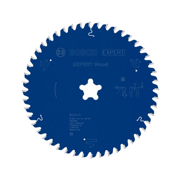BOSCH EXPERT Wood Kreiss&auml;geblatt, 190x2,4x30 mm, Z48 2608902154 - EXPERT Wood Kreiss&auml;geblatt
