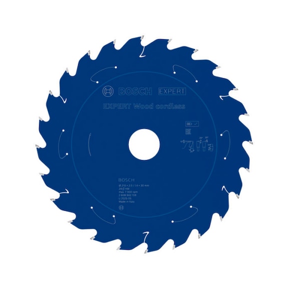BOSCH EXPERT Wood circular saw blade, 210x30 mm, Z24 2608902159 - EXPERT Wood Circular Saw Blade