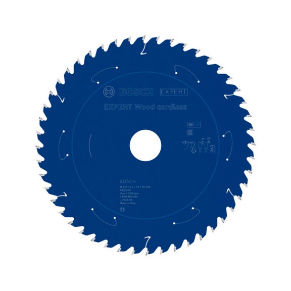 BOSCH EXPERT Wood circular saw blade, 210 x 30 mm, Z48 2608902160 - EXPERT Wood Circular Saw Blade