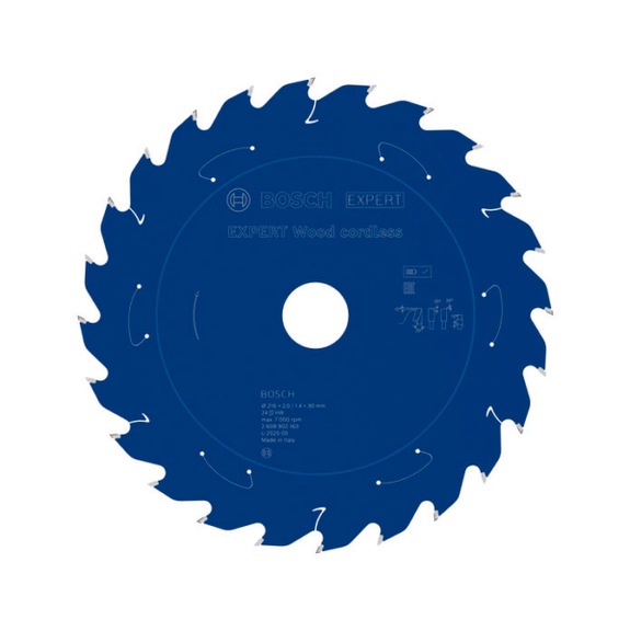 BOSCH EXPERT Wood Kreiss&auml;geblatt, 216x1,7x30 mm, Z24, Zahnwinkel 25 Grad 2608902163 - EXPERT Wood Kreiss&auml;geblatt