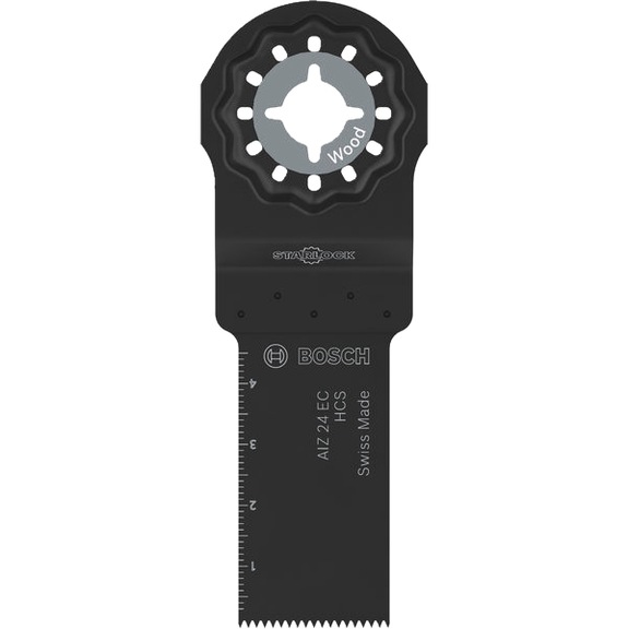 BOSCH AIZ 24 EC Holz Tauchs&auml;geblatt, Starlock, 24 x 50 mm 2608669242 - S&auml;geblatt f&uuml;r Oszillierer
