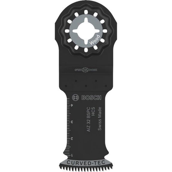 BOSCH AIZ 32 BSPC Holz Tauchs&auml;geblatt, Starlock, 32 x 50 mm 2608669243 - S&auml;geblatt f&uuml;r Oszillierer