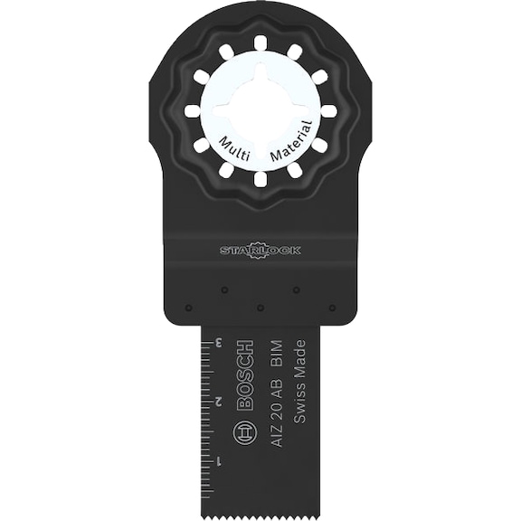 BOSCH AIZ 20 AB Multi Material Tauchs&auml;geblatt Starlock 20 x 30 mm 5 teilig 2608669252 - S&auml;geblatt f&uuml;r Oszillierer