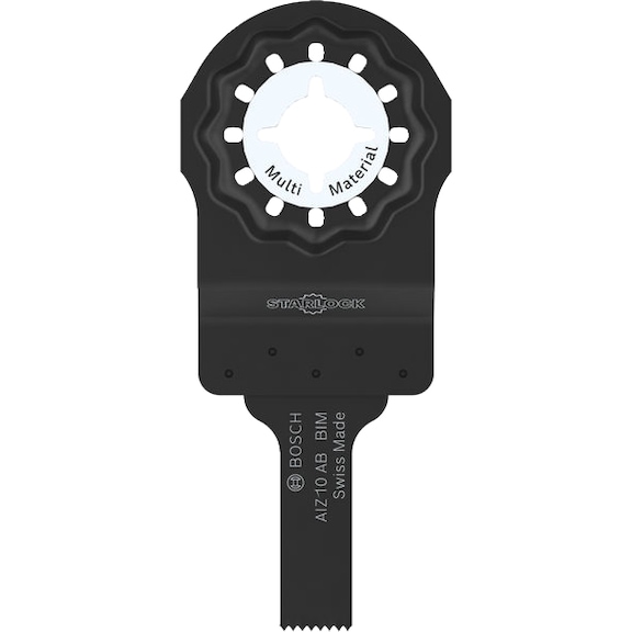 BOSCH AIZ 10 AB Multi Material Tauchs&auml;geblatt, Starlock, 10 x 25 mm 2608669253 - S&auml;geblatt f&uuml;r Oszillierer