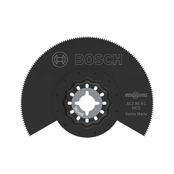 BOSCH ACZ 85 EC Holz Segments&auml;geblatt, Starlock, 85 mm, 10 teilig 2608669263 - S&auml;geblatt f&uuml;r Oszillierer