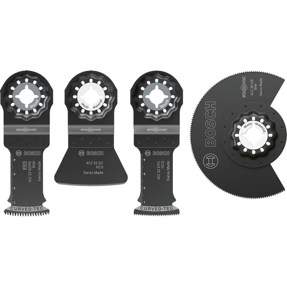 BOSCH Boden und Installations Set, 4 teilig 2608669089 - Handwerkzeug (Teile)