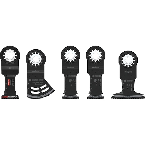 BOSCH Elektriker- und Trockenbau-Set, 5 teilig, Thekendisplay 2608669095 - S&auml;geblatt Sortiment
