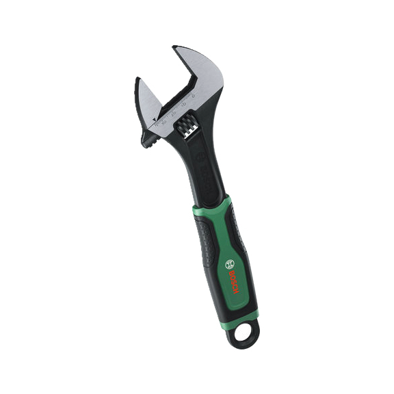BOSCH Hand tools: Adjustable spanner, 250 mm / 10 inches, 1600A039HP - Adjustable wrench