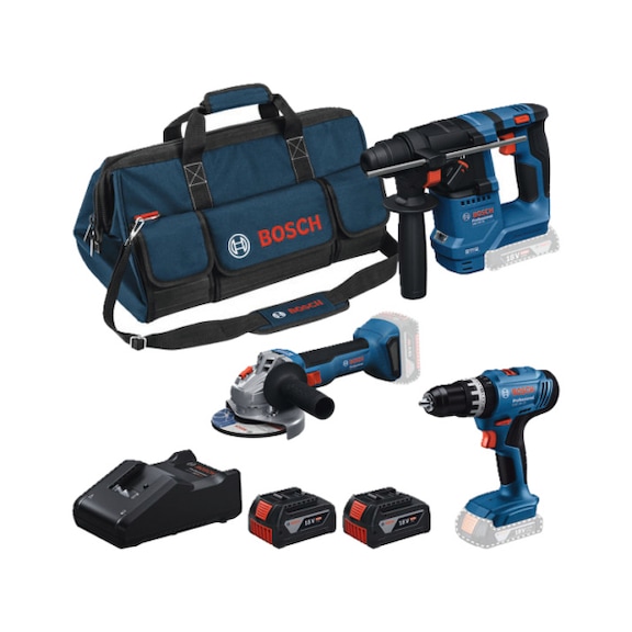 BOSCH Combo Kit set with 3 18V tools 0615A500AG - Power tool set