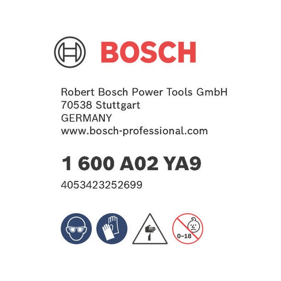 BOSCH Counter display, 14xF 1600A02YA9 - Hand tools (parts)