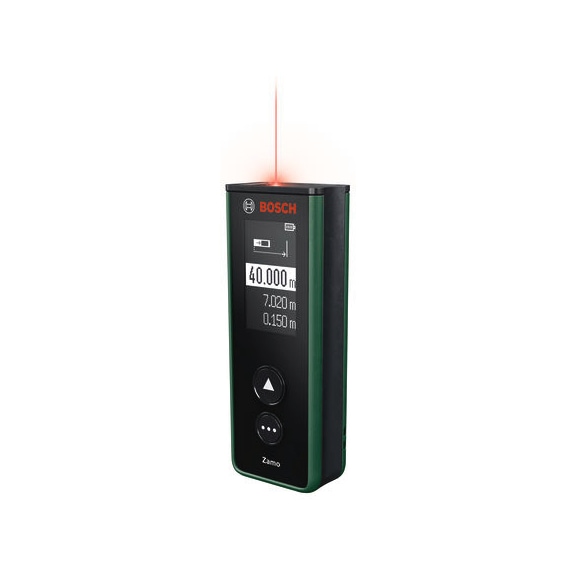 BOSCH Digitaler Laser-Entfernungsmesser Zamo 0603672H00 - Laser-Entfernungsmesser Zamo