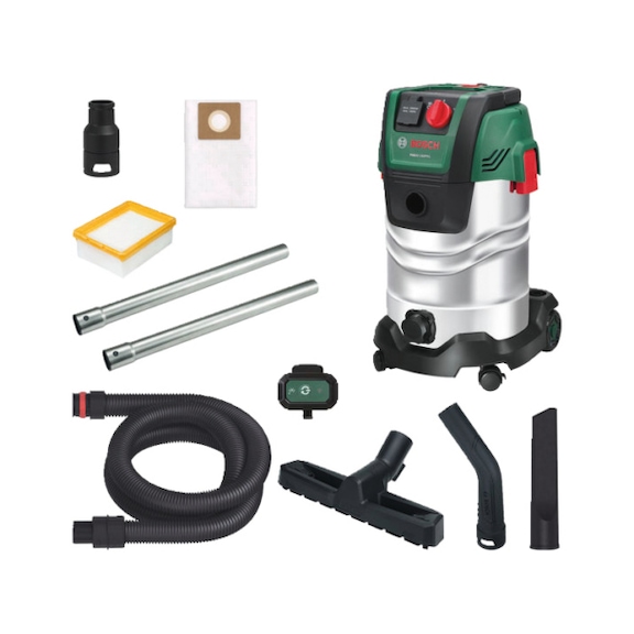 BOSCH PAS30-240PRS All-Purpose Vacuum Cleaner 1400W 30 litres 06033E7300 - Wet and dry vacuum cleaner (electric, factory equipment)